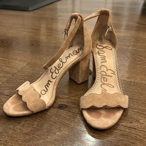 Sam Edelman chunky heel size 6